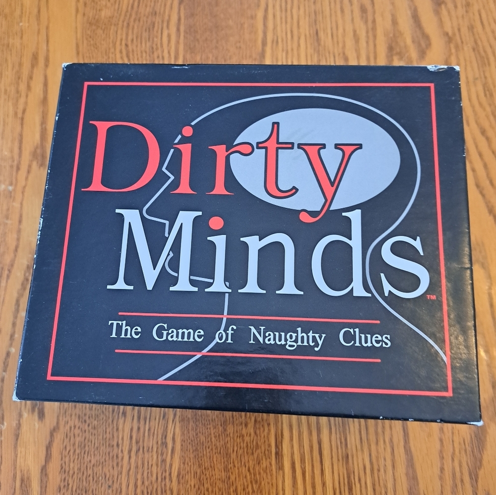 Dirty Minds Board Game - Black and Red